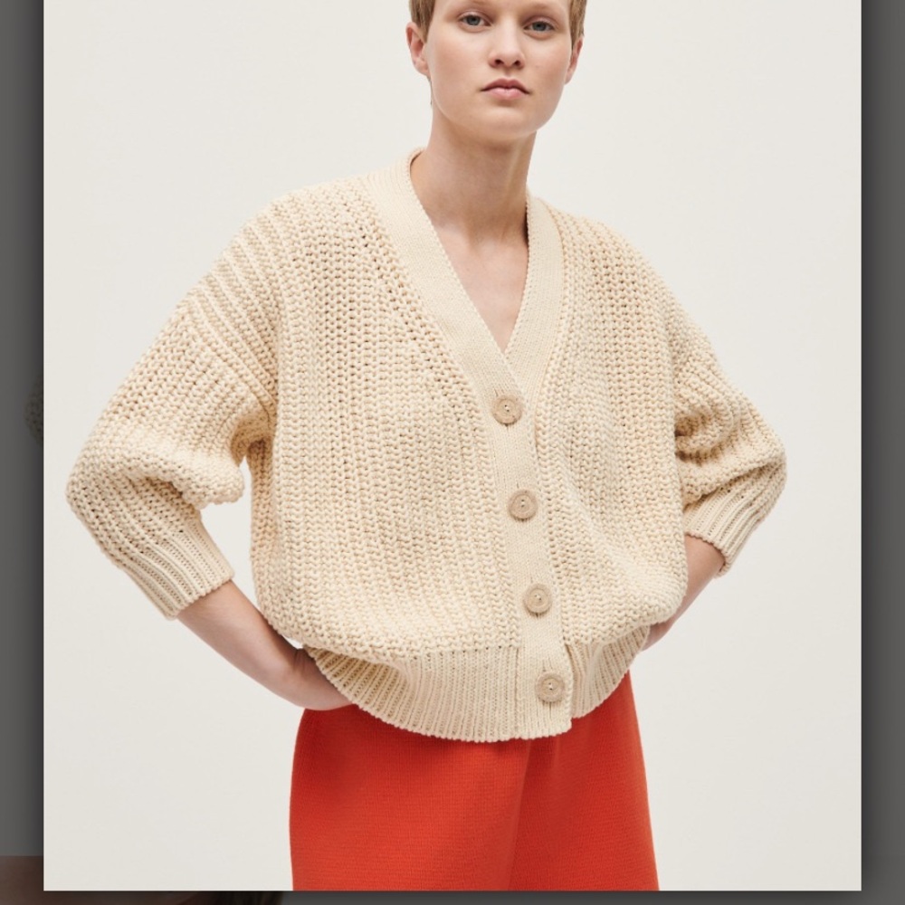 babaa cardigan no18 natural